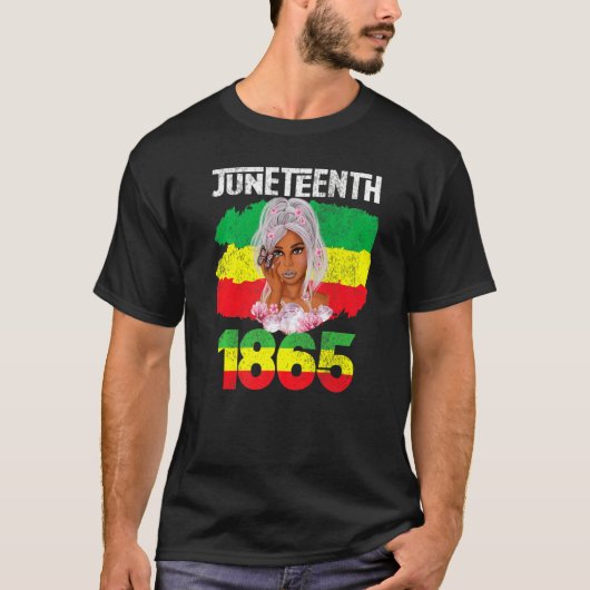 T-shirt Juneteenth June 19th 1865 Juneteenth Freedom Day (Devant)