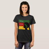 T-Shirt Juneteenth pour femmes (Devant entier)