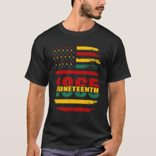 T-shirt Juneteenth Us Flag Free Ish Since