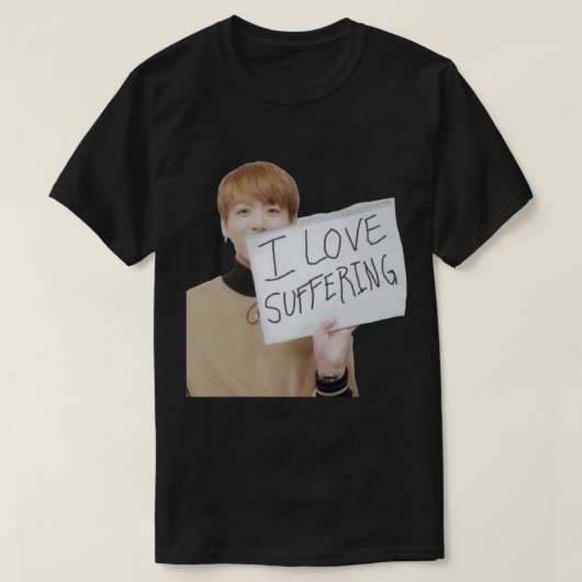 T-shirt Jungkook I Love Souffering meme Sticker.png (Design devant)