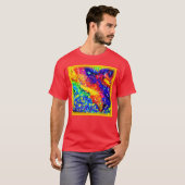 T-shirt Jungle Dancing in the Sky. Commandez dès maintenan (Devant entier)