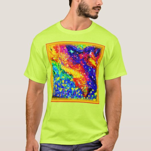 T-shirt Jungle Dancing in the Sky. Commandez dès maintenan (Devant)