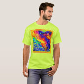 T-shirt Jungle Dancing in the Sky. Commandez dès maintenan (Devant entier)
