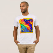 T-shirt Jungle Dancing in the Sky. Commandez dès maintenan (Devant entier)