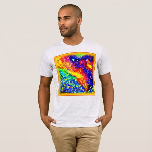 T-shirt Jungle Dancing in the Sky. Commandez dès maintenan (Devant entier)