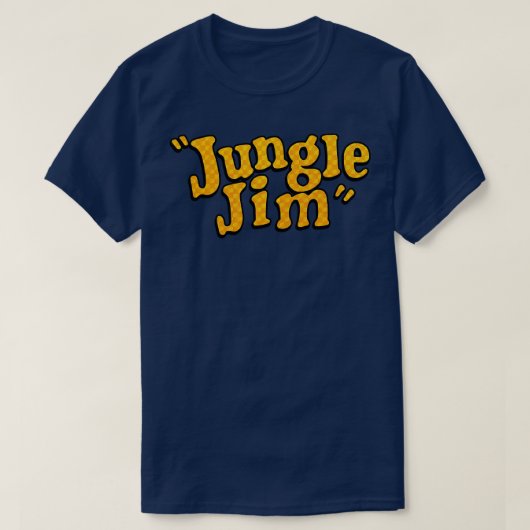 T-shirt Jungle Jim Retro les années 70 Drag Racer (Design devant)