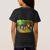 T-Shirt Jungle Joyride Adventure - Zoo Train Expedition (Dos)