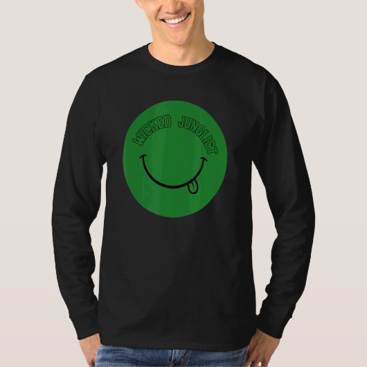T-shirt Junglist Edm Drum Et Basse (Devant)