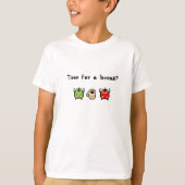 T-shirt Junimo Tea Break Stardew Valley (Devant)