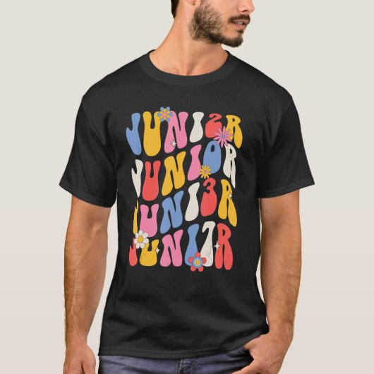 T-shirt Junior 2037 Retro Super Graduation Classe supérieu (Devant)