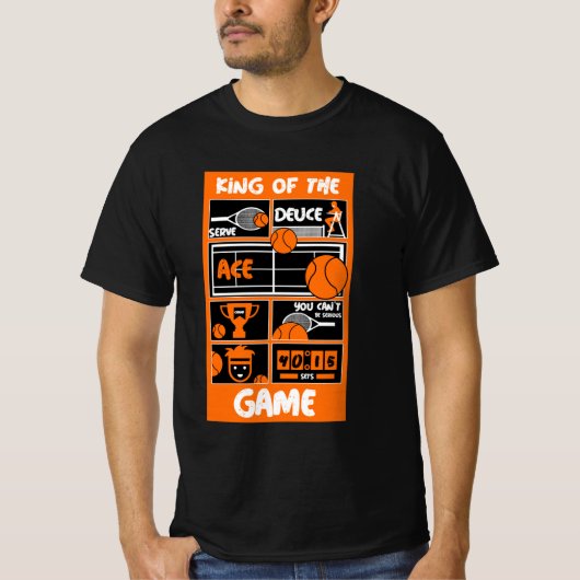 T-shirt Junior Ado Tennis Player (Devant)