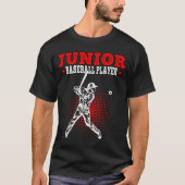 T-shirt Junior Baseball Player 1 Baseball (Devant)