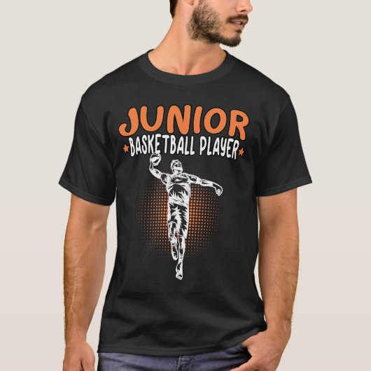 T-shirt Junior Basketball Junior Basketballer Basketball (Devant)