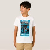 T-shirt Junior Boys Tennis Player (Devant entier)