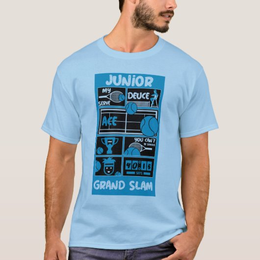 T-shirt Junior Joueur de tennis (Devant)