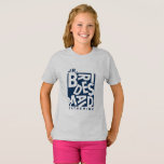 T-shirt Junior Jr Bridesmaid, mariage, Navy Blue<br><div class="desc">Chemise Junior Junior Jr Bridesmaid mariage moderne,  T-shirt de typographie bleu marine. Un cadeau parfait pour les membres de votre mariage.</div>