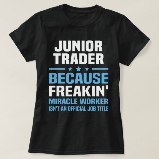T-shirt Junior Trader (Design devant)