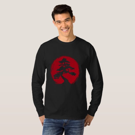 T-shirt Juniper Japanese Bonsai Design for Small Tree Fans (Devant entier)