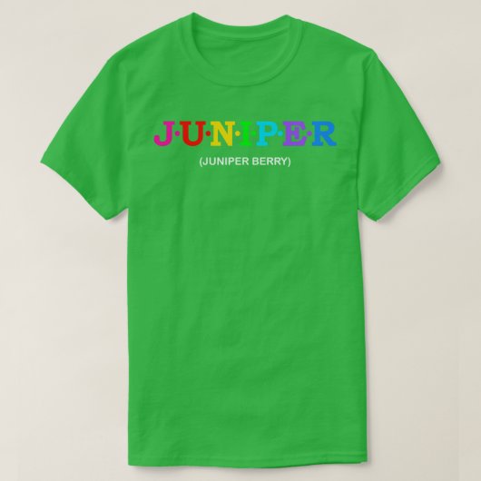 T-shirt Juniper Juniper Berry 1 (Design devant)
