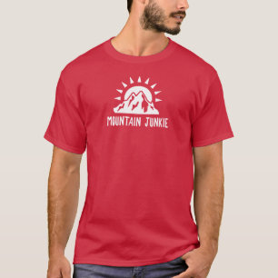 T-shirt Junkie de montagne