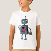 T-shirt Junkybot de l'enfant (Devant)