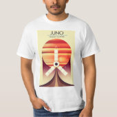 T-shirt Juno - Mission à Jupiter Art spatial (Devant)
