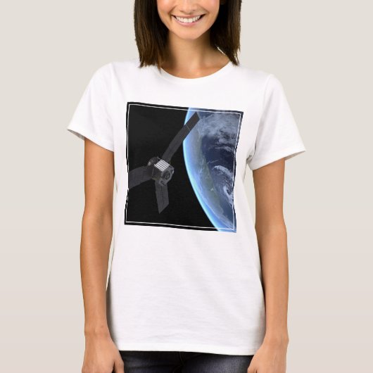 T-shirt Juno Spacecraft Pendant Son Vol Sur Terre (Devant)
