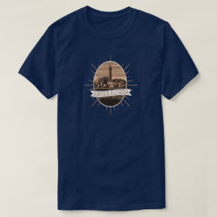 T-shirt Jupiter Florida Style Vintage avec phare