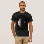T-shirt Jupiter Géant Gaz Planète & Io Galilée Lune (Devant entier)