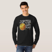 T-shirt Jupiter Solar Space Travel Galaxy Astronomy Planet (Devant entier)
