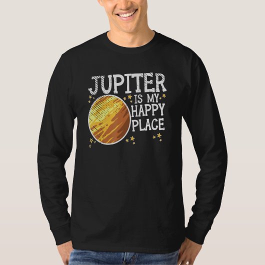 T-shirt Jupiter Solar Space Travel Galaxy Astronomy Planet (Devant)