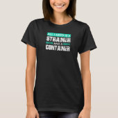T-shirt Jurassic Fossil Digging Monde Strainer et Contai (Devant)