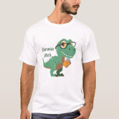 T-shirt Jurassic nerd (Devant)