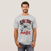 T-shirt Jurassic Punk Geek (Devant entier)