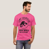T-shirt Jurassic World Camp Crétacé Camp Conseiller (Devant entier)