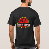 T-shirt jurassique de fonctionnaire de pullovers (Dos)