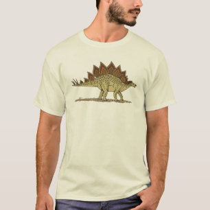 T-shirt Jurassique Dinosaure Stegosaurus