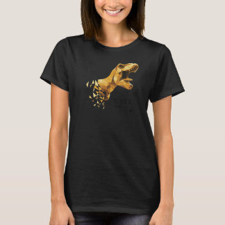 T-shirt Jurassique Dominion du monde Rex géométrique