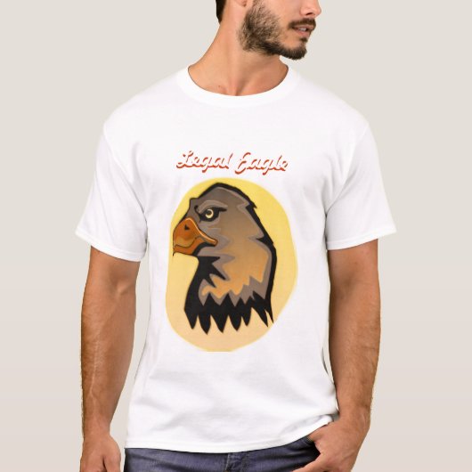 T-shirt juridique d'Eagle (Devant)