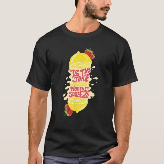 T-shirt Jus à la hauteur de la pression (Devant)