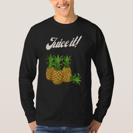 T-shirt Jus d'ananas (Devant)