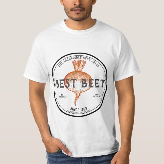 T-shirt Jus de betteraves (Devant)