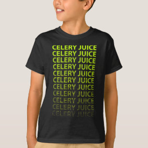 T-shirt Jus de céleri végétal vert