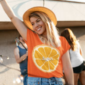 T-shirt Jus de citron frais orange