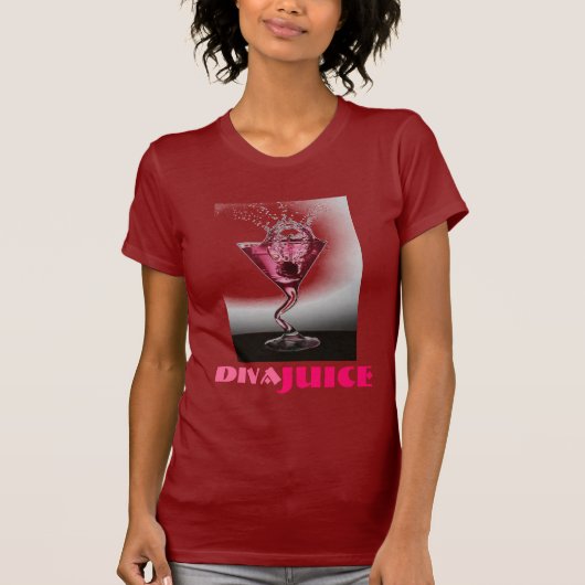 T-shirt Jus de diva (Devant)