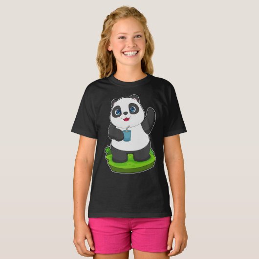 T-shirt Jus de panda (Devant entier)