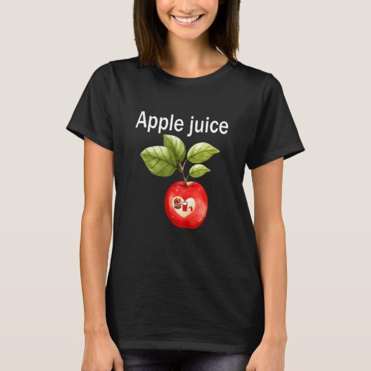 T-shirt Jus de pomme (Devant)