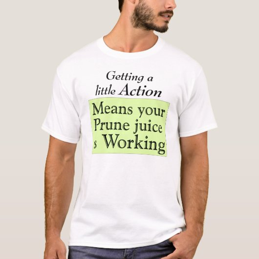 T-shirt Jus de pruneau (Devant)