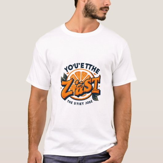T-shirt Jus d'orange à la Secourt (Devant)