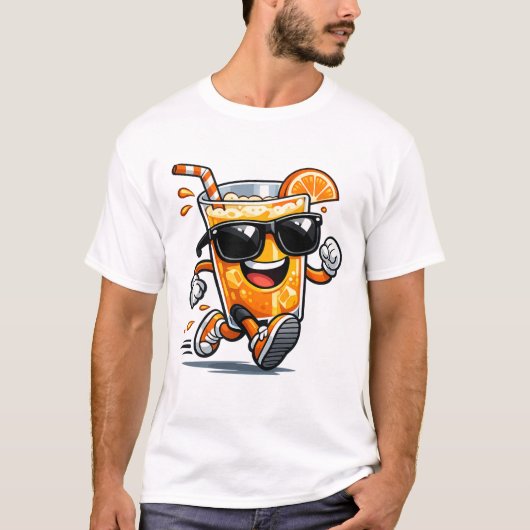 T-shirt Jus d'orange courant (Devant)